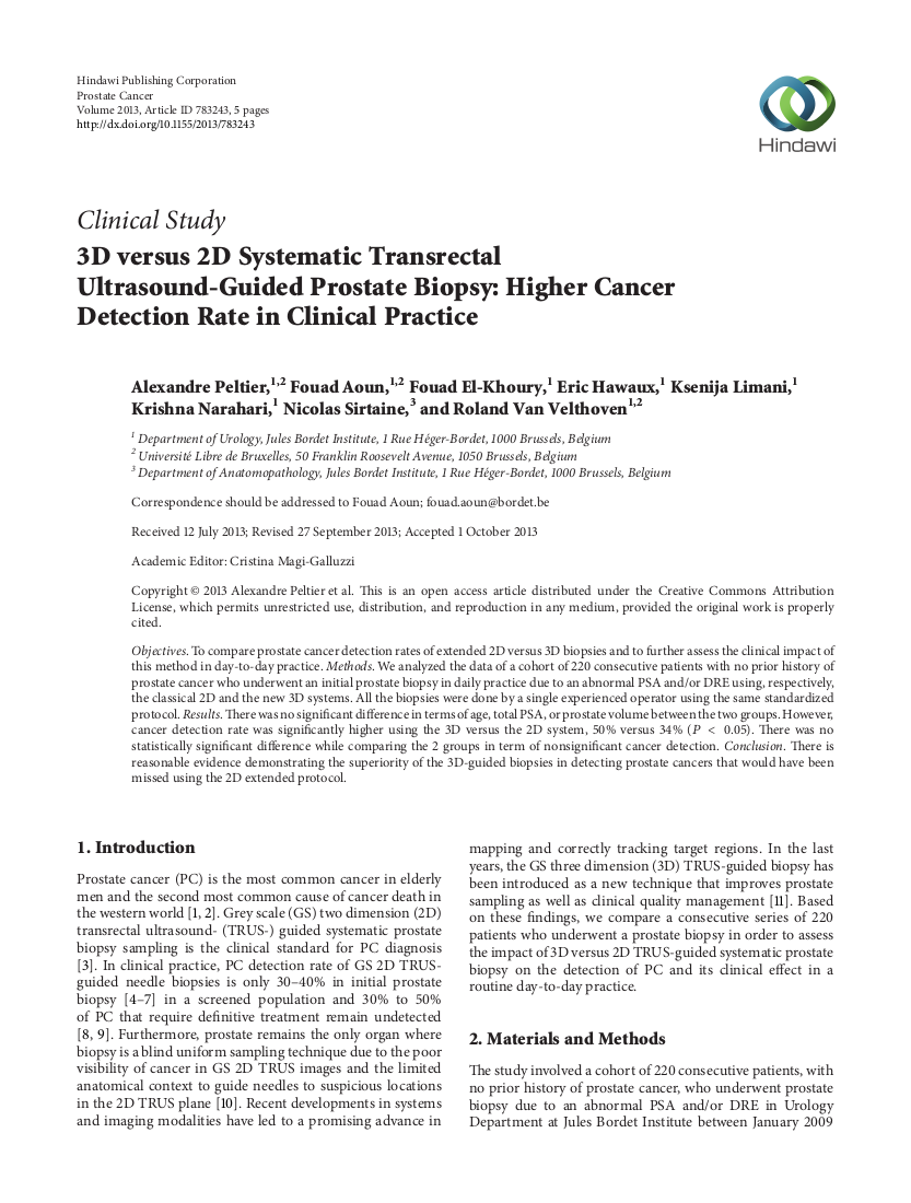 Transrectal Ultrasound-Guided Prostate Biopsy